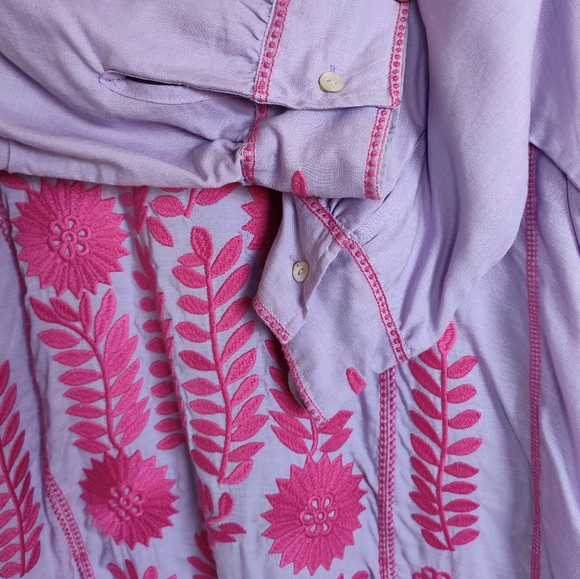 J. Marie Kennedy Embroidered Dress - Picture 7 of 11